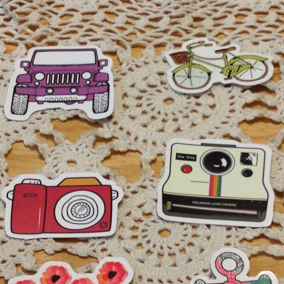 Nature stickers bundle, cellphone, hydroflask, crafts - Picture 3 of 7